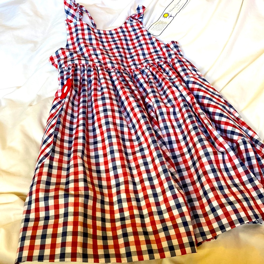 NWT Florence Eiseman Red/white/blue dress